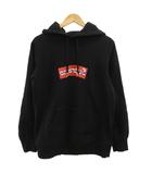 シュプリーム SUPREME コムデギャルソン シャツ COMME des GARCONS SHIRT 17SS Box Logo Hoodie ボックスロゴ フーディ スウェット パーカー プルオーバーM 黒 ブラック /PP ■GY18