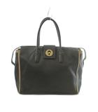 イヴサンローラン YVES SAINT LAURENT ミューズトゥ カバス ハンドバッグ トートバッグ レザー 黒 ブラック ベージュ /MI ■OH ■GY17
