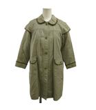 ジバンシィ GIVENCHY コート アウター キッズ 子ども服 130A ベージュ 無地 丸襟 長袖 ロング丈 GW-516 /PP ■GY18