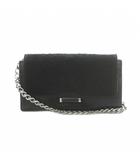 バイ マレーネ ビルガー BY MALENE BIRGER ショルダーバッグ レザー フラップ チェーンショルダー 黒 ブラック /MI ■GY18