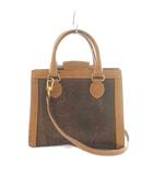 エトロ ETRO 2WAY ショルダーバッグ ハンドバッグ ペイズリー柄 茶 ブラウン /MI ■GY18