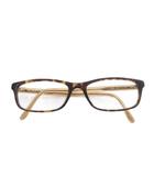 バーバリー BURBERRY 眼鏡 レンズなし ロゴ べっ甲柄 55□17 140 茶色 ブラウン /SR ■GY18