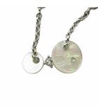 ディオール Dior ネックレス アクセサリー ペンダント ラインストーン ロゴ シルバー色 ■GY11 /MQ ■OH