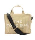マークジェイコブス MARC JACOBS ザ キャンバス トート バッグ ミディアム トートバッグ ショルダーバッグ 2way キャンバス ベージュ M0016161 /KU ■GY11