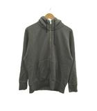 マーガレットハウエル MHL. ループウィラーライト LOOPWHEELERLIGHT LOOPBACK COTTON パーカー L グレー 無地 ジップアップ 長袖 トップス 596-4266501 /YU ■GY18