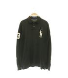 ポロ ラルフローレン POLO RALPH LAUREN ポロシャツ 長袖 ビッグポニー S ブラック /MY ■OS ■GY18