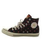 コンバース CONVERSE オールスター ALLSTAR × スーパーマリオブラザーズ SUPER MARIO BROS. PS HI スニーカー シューズ 総柄 US7.5 26.5cm 黒 ブラック 赤 レッド 1C342 /AN
