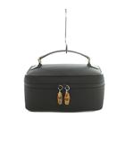 グッチ GUCCI バンブー レザー バニティバッグ メイクポーチ 化粧ポーチ 小物入れ ハンドバッグ 032 1955 0151 黒 ブラック /MI ■OH ■GY18