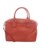コーチ COACH ハンドバッグ ショルダーバッグ 2WAYバッグ レザー ロゴ 赤 レッド F3624 /SR ■GY11