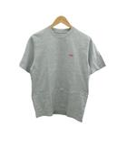 シュプリーム SUPREME Small Box Tee 半袖Tシャツ カットソー S グレー クルーネック トップス ロゴ /YU ■GY18