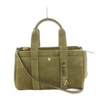マイケルコース MICHAEL KORS 2WAY ショルダーバッグ ハンドバッグ スエード オリーブ /MI ■GY18