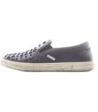 ジミーチュウ JIMMY CHOO スニーカー レザー 41 紺 ネイビー /SR ■GY18