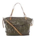 コーチ COACH トートバッグ ショルダーバッグ 2Way シグネチャー パテントレザー カーキ 13178 /YO21 ■GY18