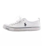 ポロ ラルフローレン POLO RALPH LAUREN スニーカー ロゴ 23cm 白 ホワイト /SR ■GY18