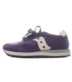 サッカニー SAUCONY スニーカー ローカット ロゴライン US8 パープル S2044-358 /YO38 ■GY11