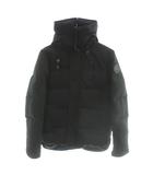 LYNX PARKA リンクス パーカ ダウンジャケット フード XS 黒 ブラック 4595K /MW ■GY18