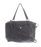 コーチ COACH ショルダーバッグ ハンドバッグ 2way 紺 ネイビー F34493 /SR ■GY42