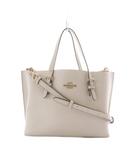 コーチ COACH ショルダーバッグ ハンドバッグ 2way オフホワイト ロゴ C4084 /RI ■OS ■GY18