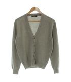 ロロピアーナ Loro Piana ニット カーディガン 長袖 ベビーカシミヤ 46 グレー /MW ■GY11