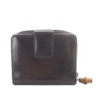 グッチ GUCCI 二つ折り財布 小銭入れあり 茶 035・3314・1886・5 /SR ■OH ■GY18