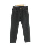 ルイヴィトン LOUIS VUITTON ステープルズ エディション シャドーモノグラム デニムパンツ ジーンズ 総柄 32 黒 ブラック RM212Q E53 HLD55W /MW ■GY18
