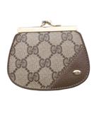 グッチ GUCCI 小銭入れ コインケース 茶 64・03・114 /SR ■OH ■GY11