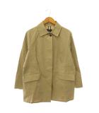 バーバリー ロンドン BURBERRY LONDON キッズ ジャケット ブルゾン ステンカラー 比翼ボタン ノバチェック裏地 15 ベージュ /ES ■GY17