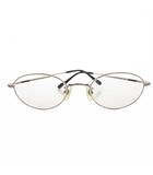 バーバリー BURBERRY 眼鏡 メガネ アイウェア 度入り オーバル 49□20 146 シルバーカラー BB-7704 /FF ■GY18