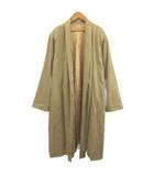 マックスマーラ MAX MARA 白タグ ショールカラー ガウン コート 上着 42 ベージュ 無地 長袖 アウター /YU ■GY18