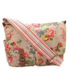 キャスキッドソン Cath Kidston ショルダーバッグ クロスボディ メッセンジャー マグネットボタン 花柄 マルチカラー /FF