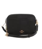 コーチ COACH ショルダーバッグ クロスボディ 斜め掛け レザー チェーン タッセル 黒 ブラック 23411 /FF ■GY18
