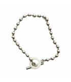 グッチ GUCCI ボールチェーン トグルブレスレット アクセサリー バングル ロゴ Silver925 シルバー色 ■GY05 /MQ ■OH