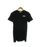 エムエスジーエム MSGM Tシャツワンピース 半袖 ロゴ キッズ 女の子 黒 ブラック 白 ホワイト /CX ■GY18