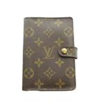 ルイヴィトン LOUIS VUITTON R20005 アジェンダ PM スケジュール帳 手帳カバー ボールペン セット レザー モノグラム ロゴ 茶 ブラウン ■GY18 /MQ ■OH