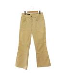 グッチ GUCCI カラーデニムパンツ フレア 42 ベージュ /ES ■GY18