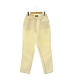 グッチ GUCCI デニムパンツ ジーンズ テーパード M ホワイト /ES ■GY18
