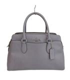 コーチ COACH ダーシー キャリーオール ハンドバッグ ショルダー 2WAY クロスグレインレザー ロゴ シルバー金具 ラベンダー 紫 パープル CH172 /XZ ■GY18