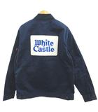 シュプリーム SUPREME ホワイトキャッスル White Castle ワークジャケット 上着 S 紺 ネイビー 長袖 ロゴ ワッペン 刺繍 /YU ■GY18