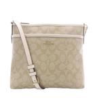コーチ COACH ショルダーバッグ シグネチャー PVC レザー ベージュ F29210 /SR ■GY18