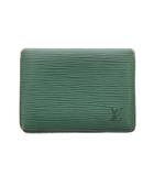 ルイヴィトン LOUIS VUITTON カードケース パスケース 定期入れ ボルネオグリーン 緑 グリーン エピ レザー /RI ■OS ■GY11 ■OH