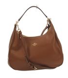 コーチ COACH ショルダー ハンドバッグ 2WAY レザー ロゴ F38259 茶 ブラウン /FF ■GY18