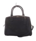 コーチ COACH F32202 ベネット ミニ サッチェル ハンドバッグ ショルダーバッグ 2way レザー ブラック /YO37 ■GY18