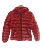 モンクレール MONCLER BADY GIUBBOTTO バディ ジュボット ダウンジャケット フード キッズ 164cm以下 14Y 赤 レッド /MW ■GY18