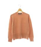 グッチ GUCCI ニット セーター プルオーバー 長袖 ウール XS スモークピンク /CX ■GY18