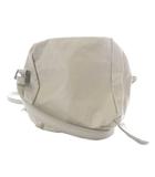 プリーツプリーズ PLEATS PLEASE ISSEY MIYAKE イッセイミヤケ ショルダーバッグ レザー ナイロン ベージュ /SR ■GY18