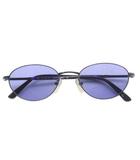 グッチ GUCCI サングラス ヴィンテージ 度入り 49□19 黒 ブラック 青 ブルー GG2640 /SR ■OH ■GY18