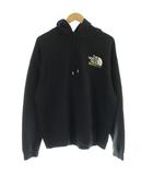 グッチ GUCCI The North Face ノースフェイス コラボ マウンテンプリント スウェット パーカー フーディ ロゴ L 黒 ブラック 651724 XJDCM /MW ■GY18