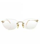 グッチ GUCCI 眼鏡 メガネ 度入り 54□17 138 茶 ブラウン /FF ■GY11