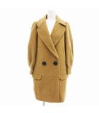 カオン Kaon バックフリルテーラードコート チェスター ウール 2B 36 KA12-EVCHCO 茶 ブラウン /VU△ 0322 ■GY39