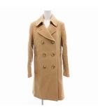 B&Y ユナイテッドアローズ BEAUTY&YOUTH ビューティー&ユース チェスターコート ダブル ロング丈 メルトン M ベージュ /JS